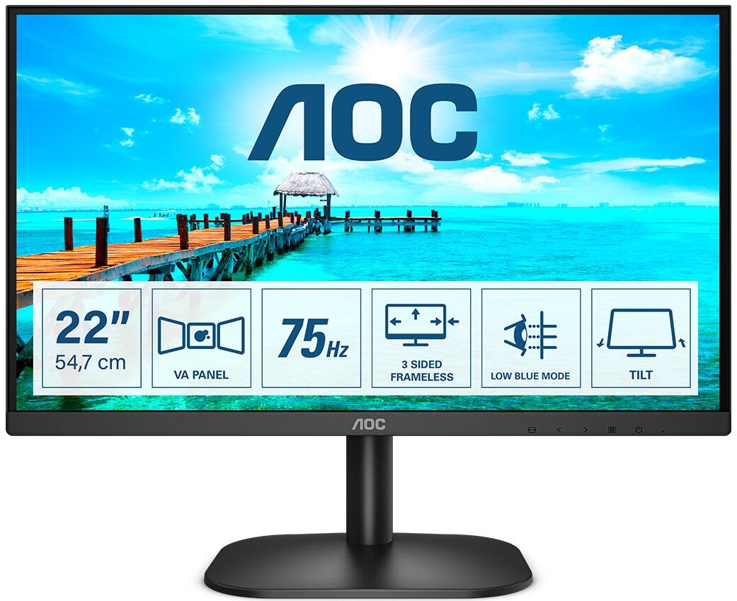 AOC 22B2H Monitor 54,7 cm (21,5 Zoll) AOC 22B2H Monitor 54,7 cm (21,5 Zoll)